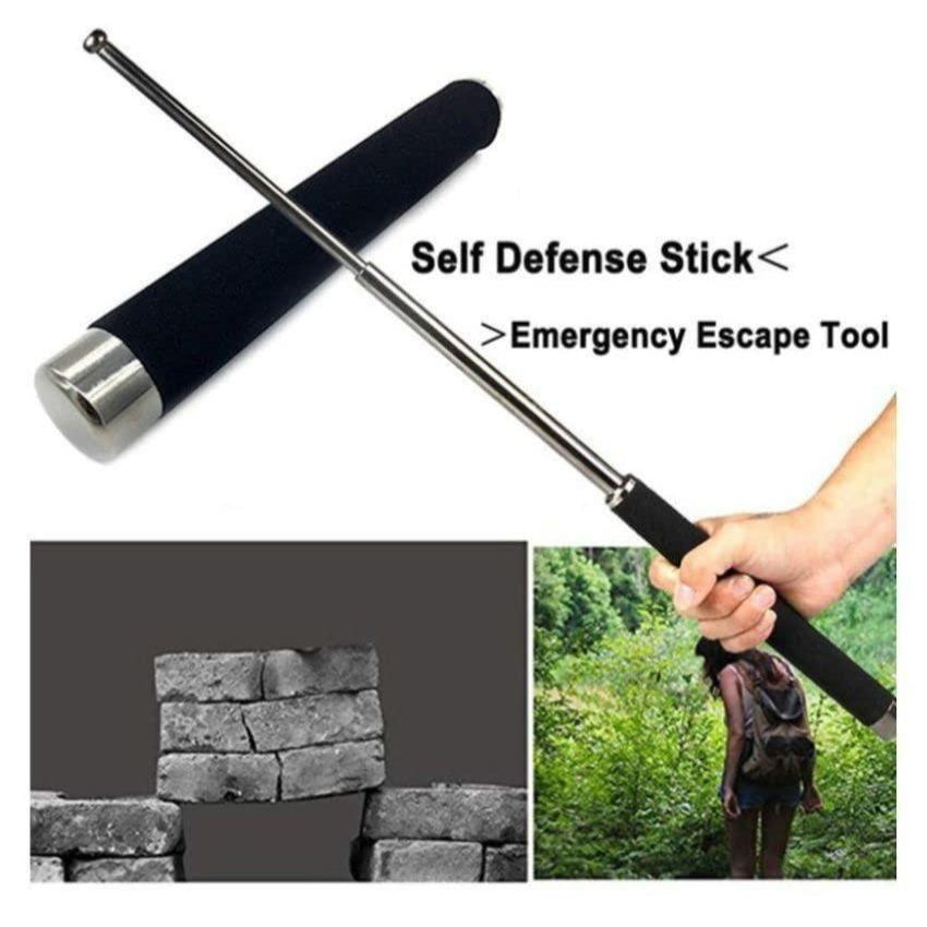 Self Defense Stick or Hand Pointer Extendable Telescopic Retractable Pointer