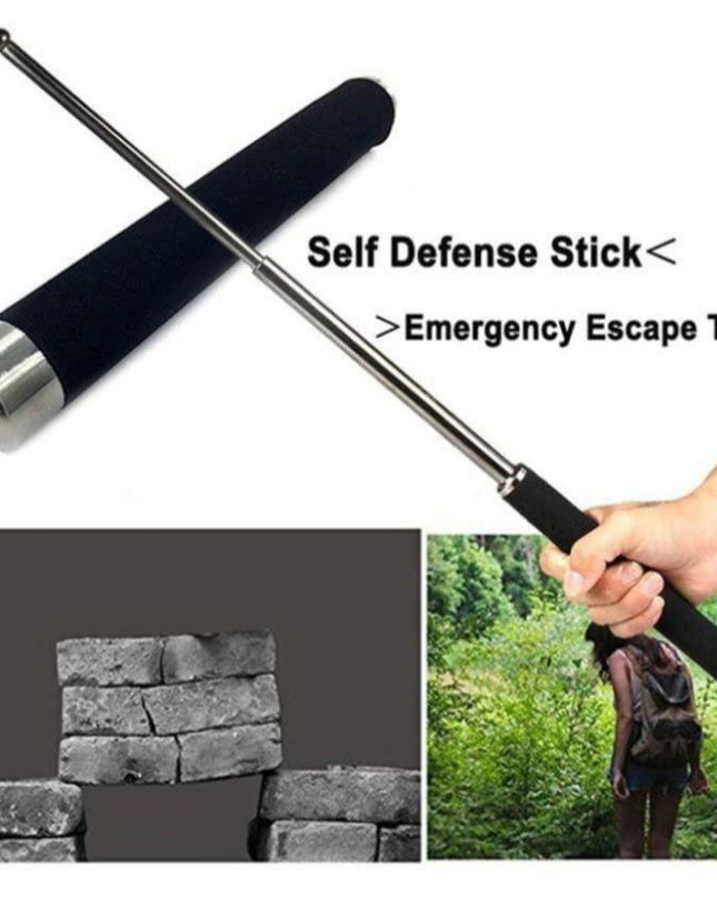 Self Defense Stick or Hand Pointer Extendable Telescopic Retractable Pointer